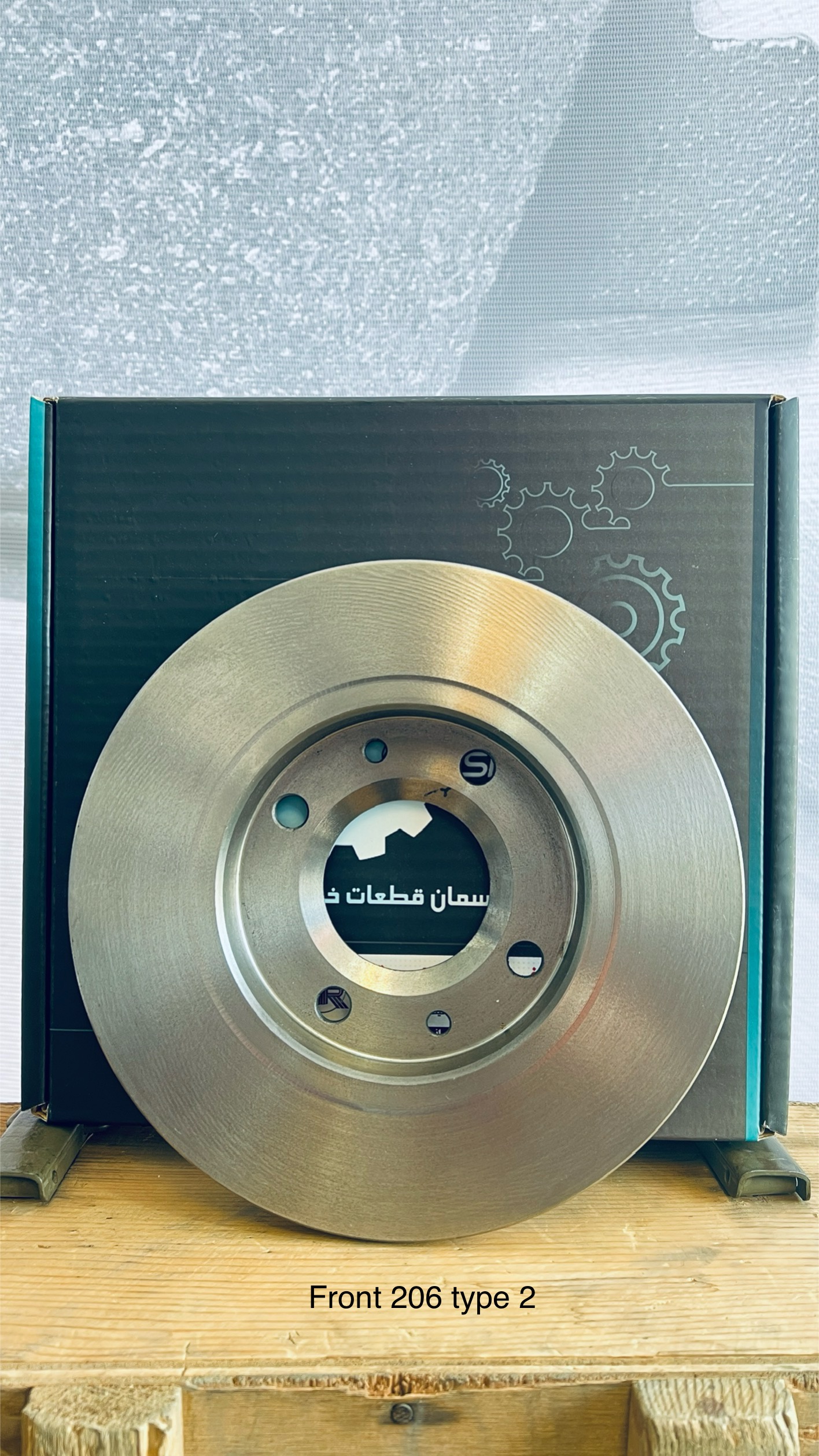 دیسک ترمز 206 تیپ 2