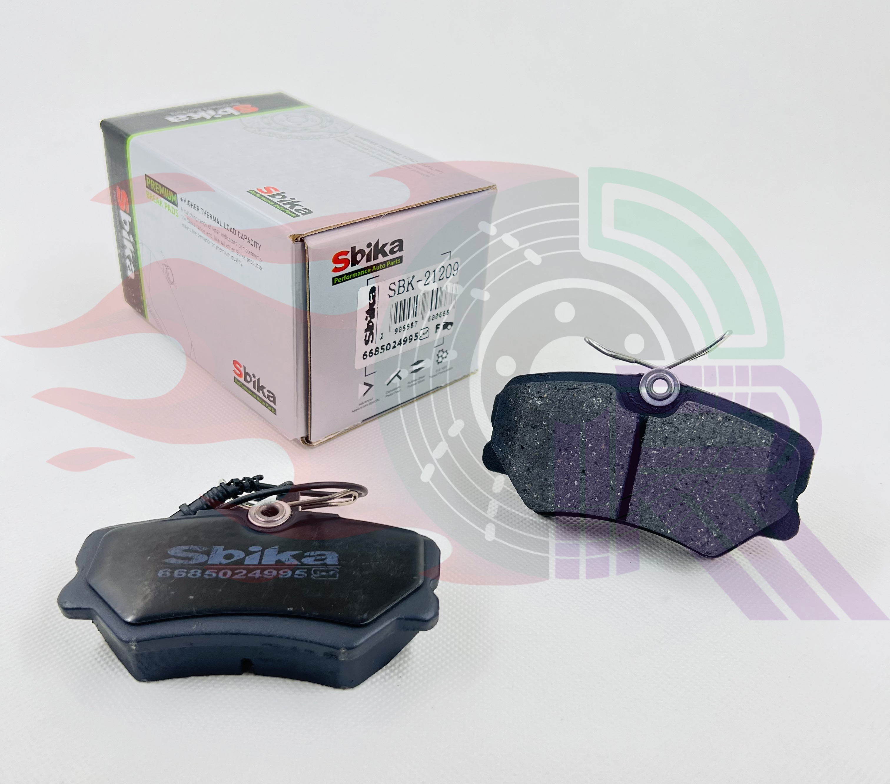 لنت جلو پژو 405 اسبیکا (SBIKA)